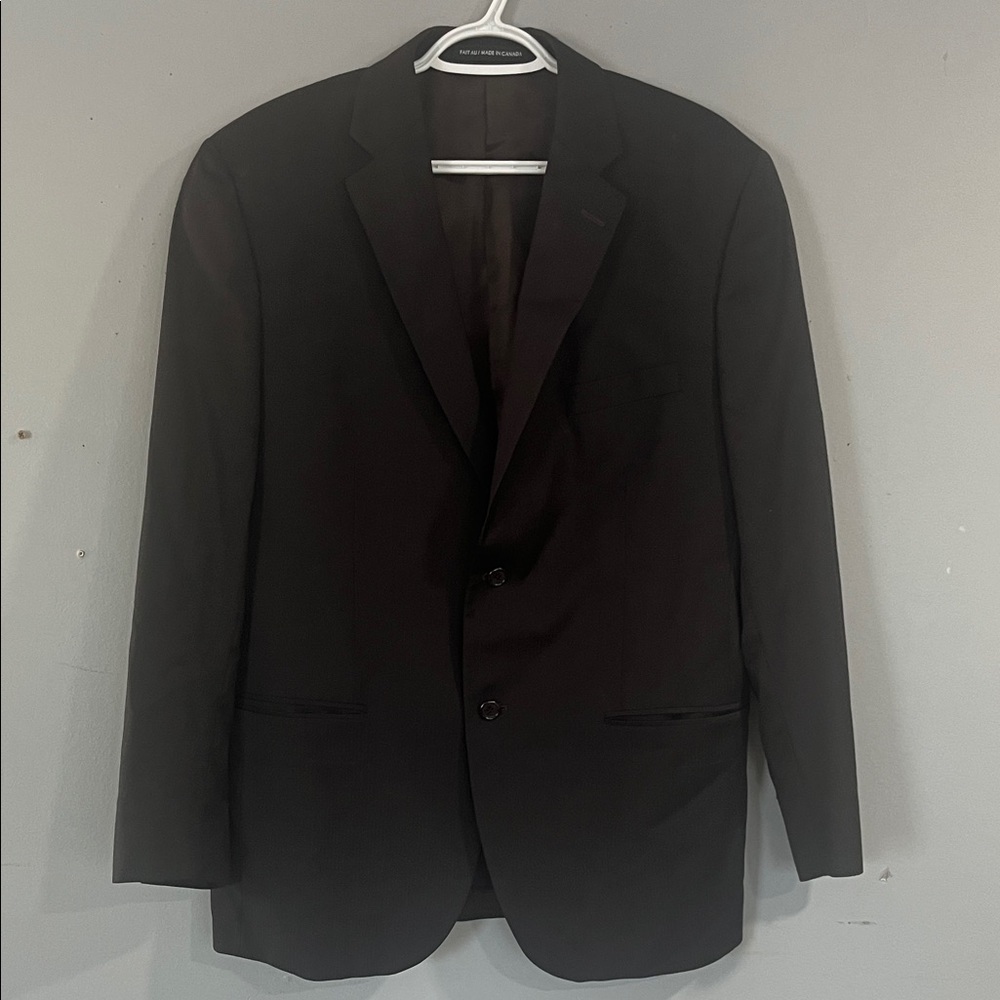 Jones New York Men's Black Sport Coat Blazer